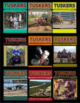 10 Various Back Issues of Tuskers