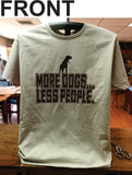 More dogs... Less People