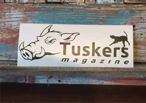 Tuskers Logo window decal